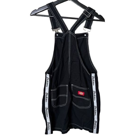 Dickies Bib Dress With Side Lettering Medium - Picture 3 of 5